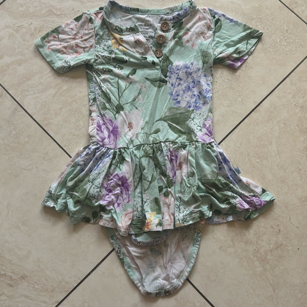 Posh Peanut bodysuit twirl